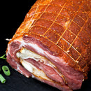 Nacken-Spießbraten – gefüllt